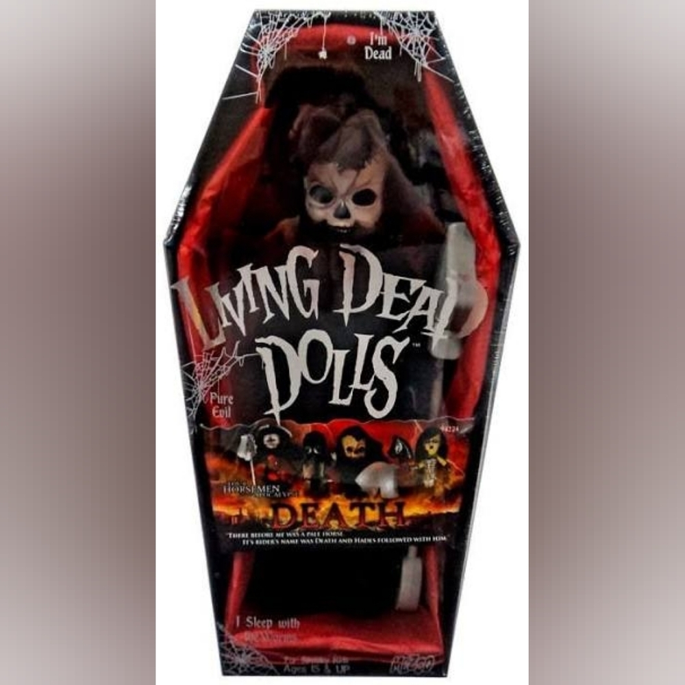 Living Dead Dolls ~ DEATH - Sealed In Coffin Box